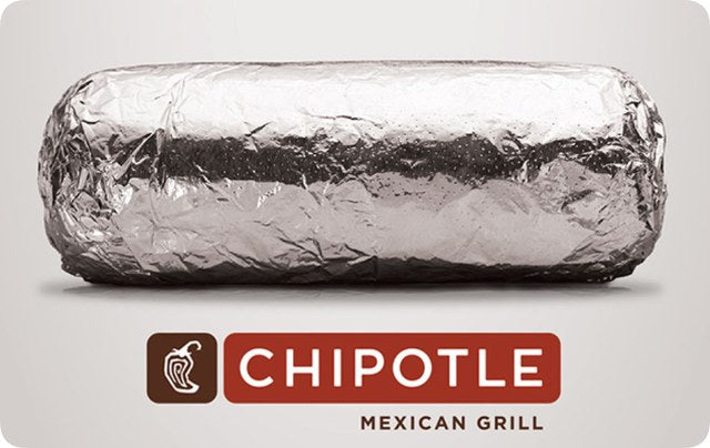Chipotle gift card