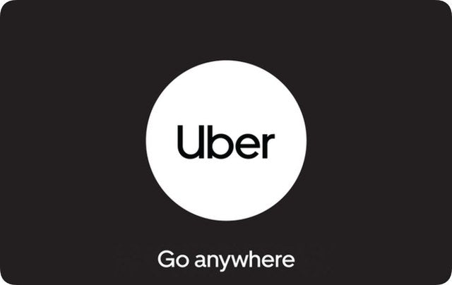 Uber gift card
